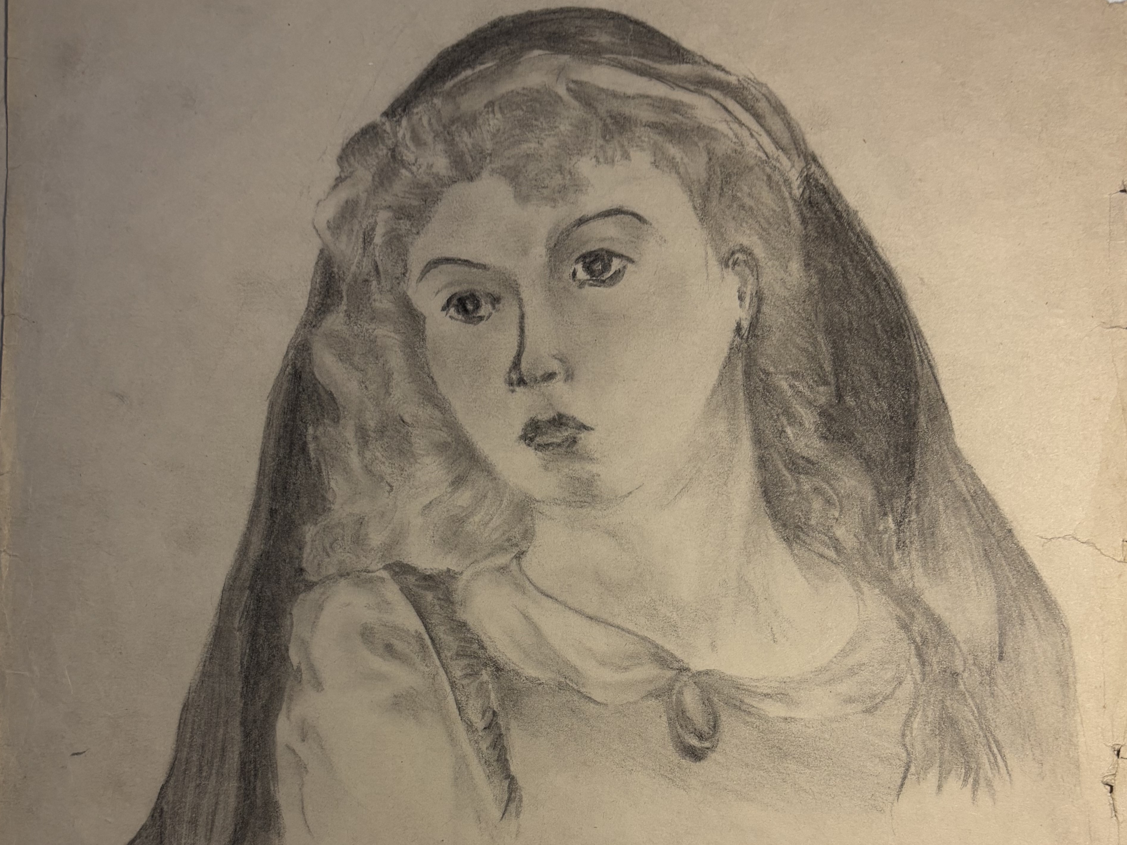 Pencil figure study I, 1992